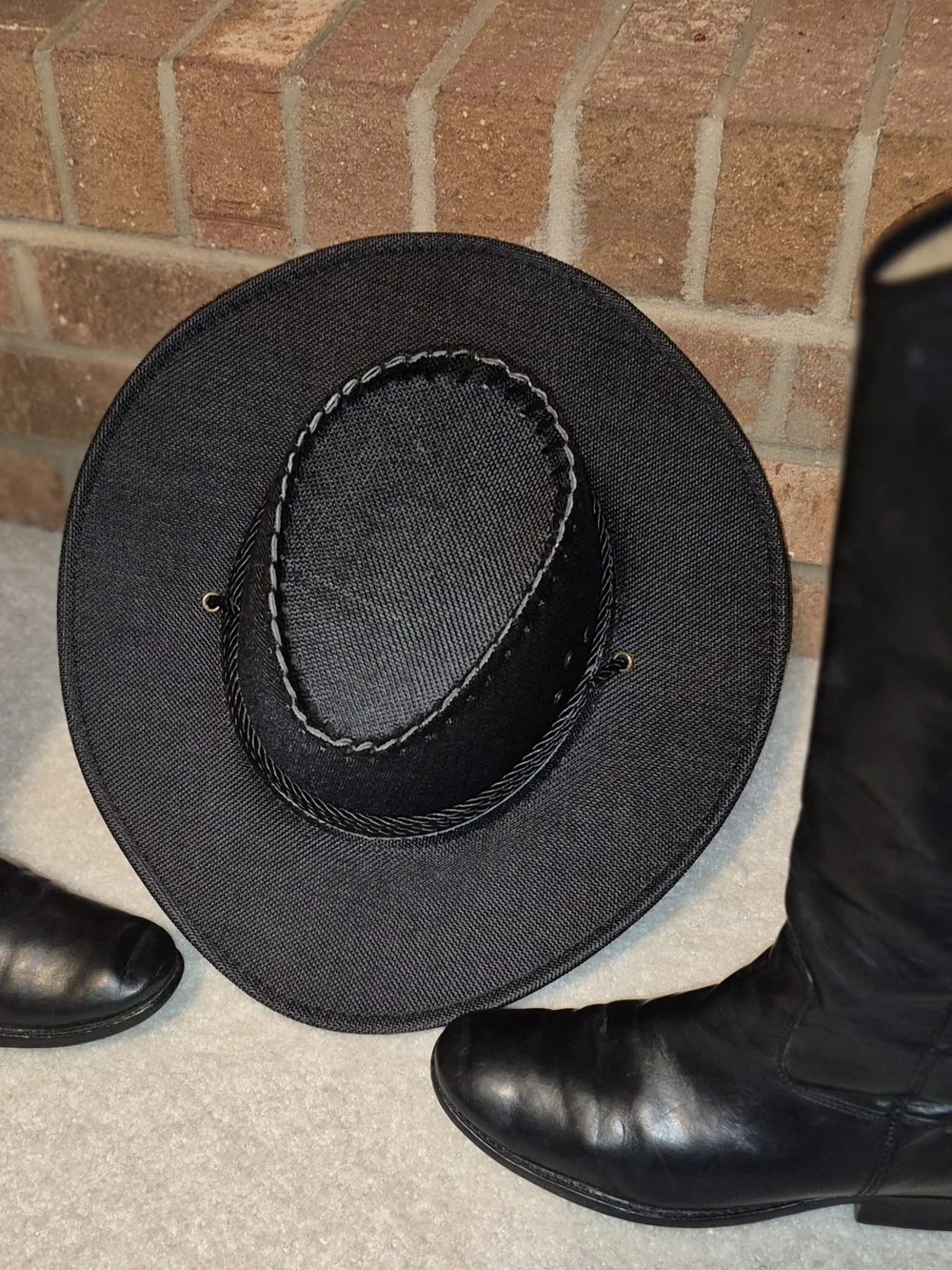 Women's Tall Black Leather Riding Boots